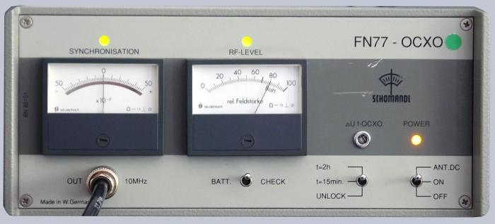 FN77 OCXO Frequenzstandard